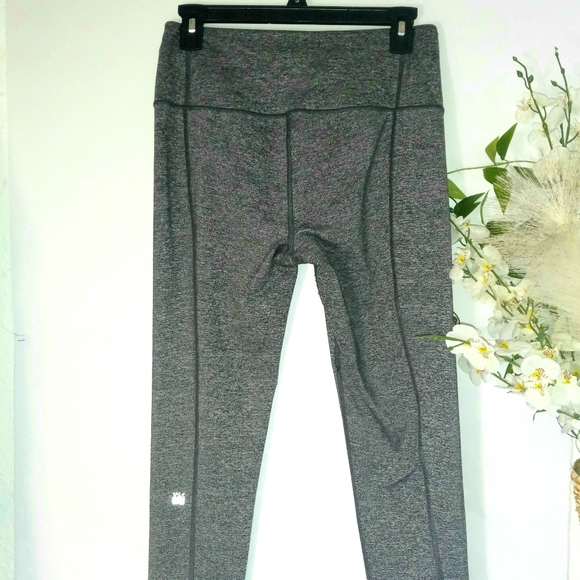 VS Sport Heater Grey Long Atgletic Leggings / M - Picture 2 of 5